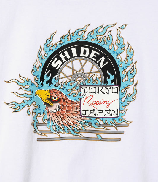 SHIDEN FW2025  S/S TEE FLAME TIRE
