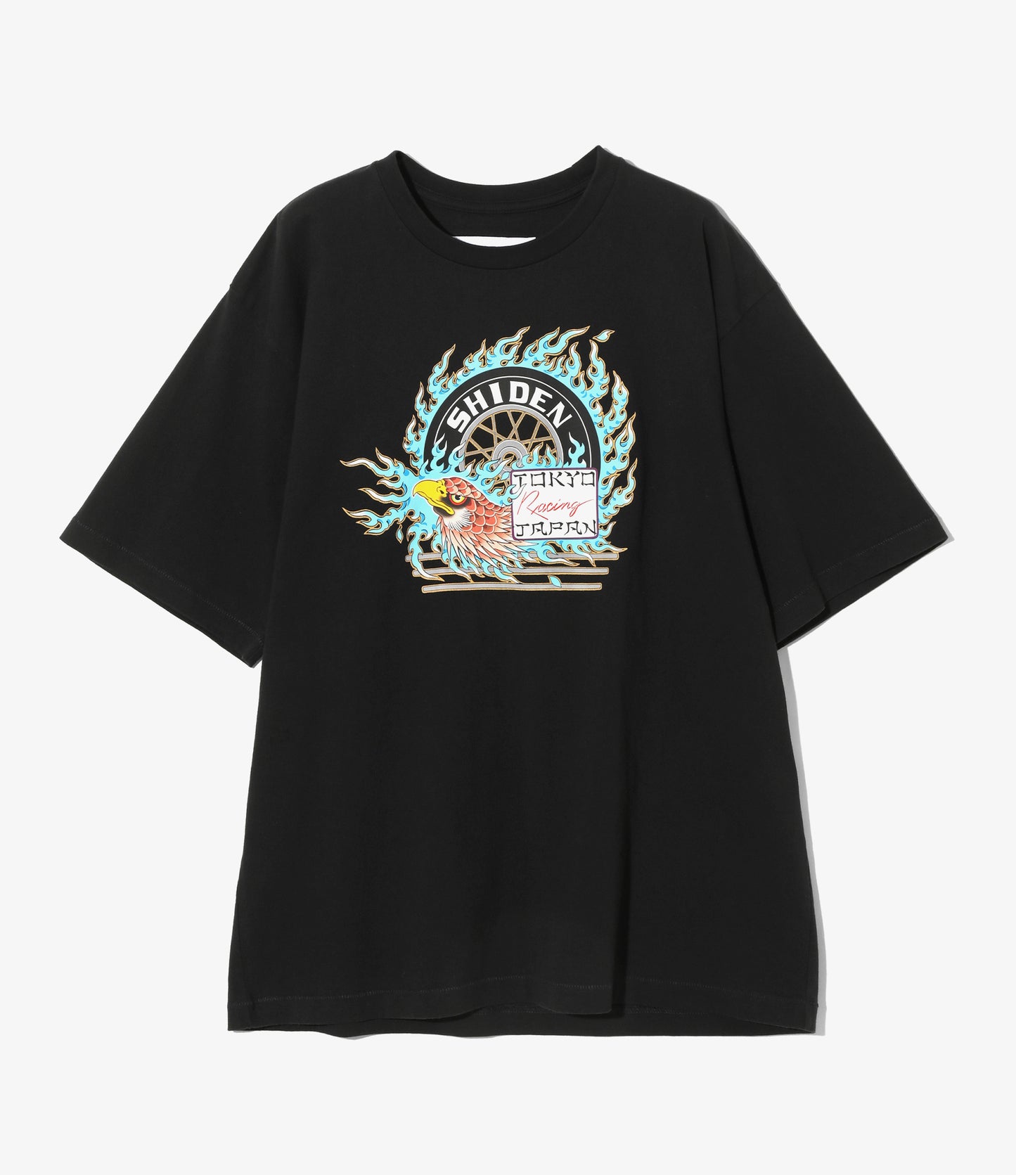 SHIDEN FW2025 S/S TEE FLAME TIRE