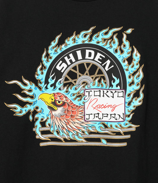 SHIDEN FW2025 S/S TEE FLAME TIRE