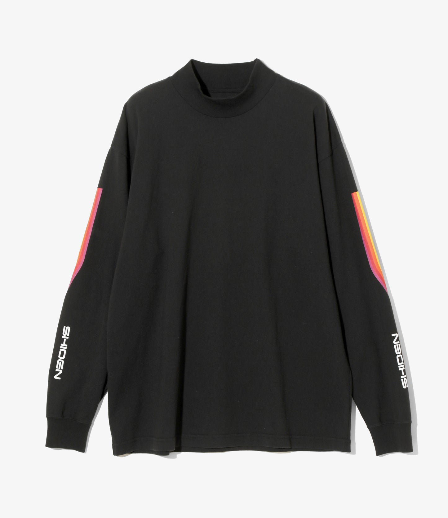 SHIDEN FW2025  L/S MOCK NECK TEE DECAL