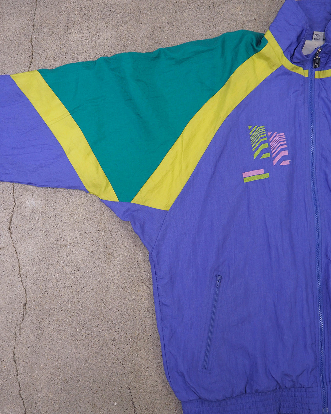 USED SPORTS COLLECTION SERGIO TACCHINI 80s NYLON JACKET