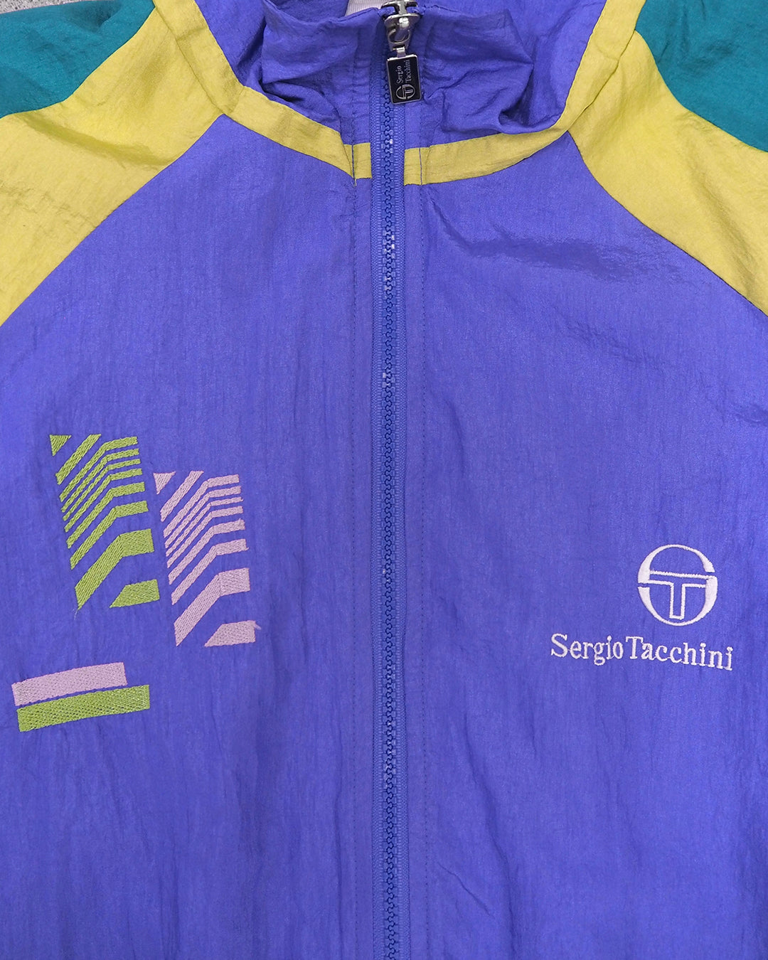 USED SPORTS COLLECTION SERGIO TACCHINI 80s NYLON JACKET