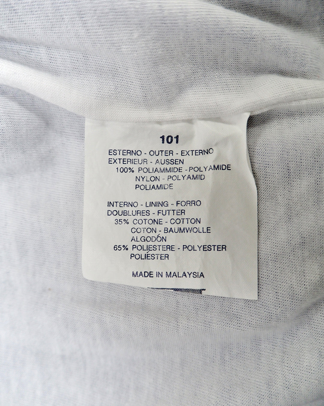 USED SPORTS COLLECTION SERGIO TACCHINI 80s NYLON JACKET