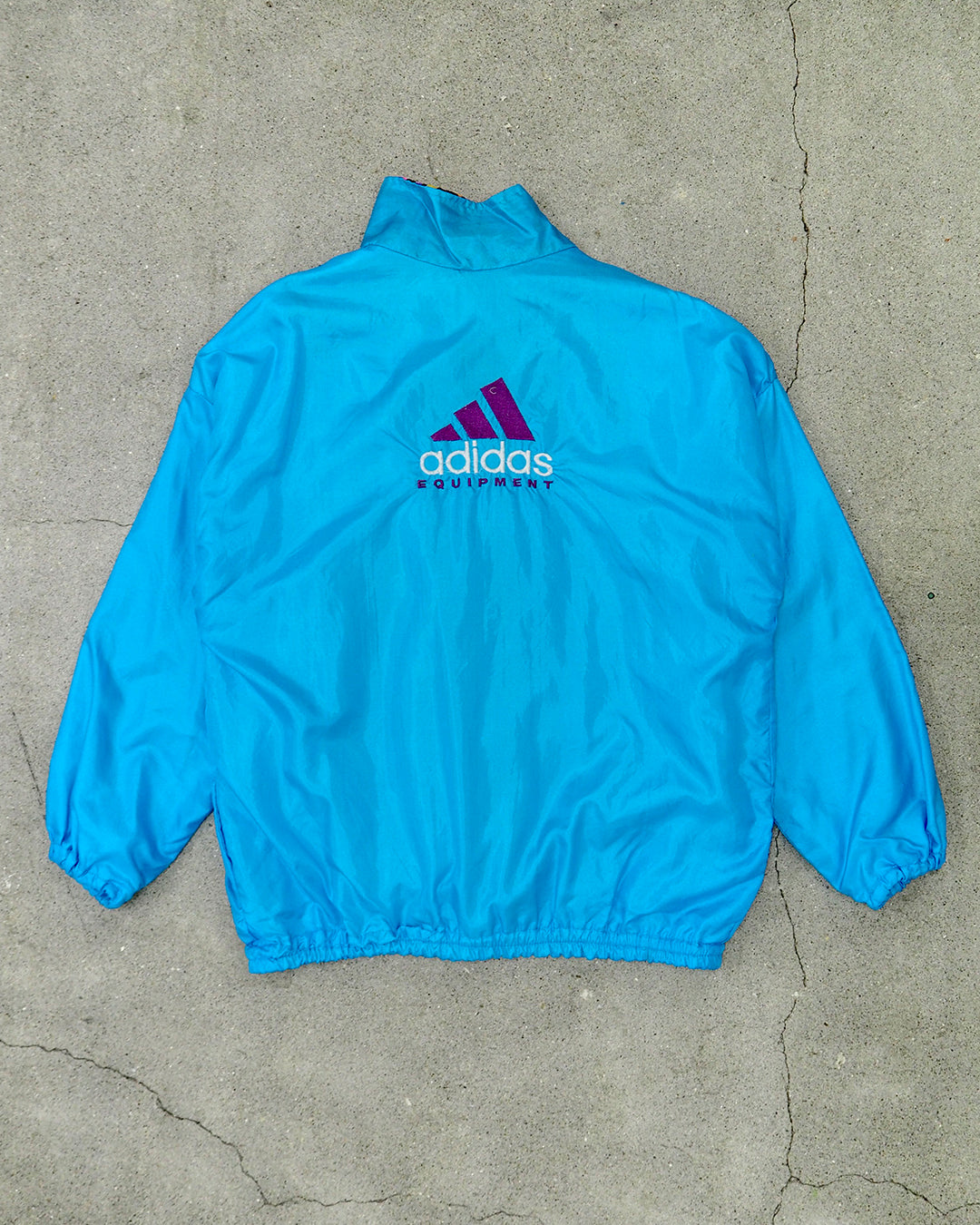 USED SPORTS COLLECTION adidas EQUIPMENT 90s NYLON JACKET