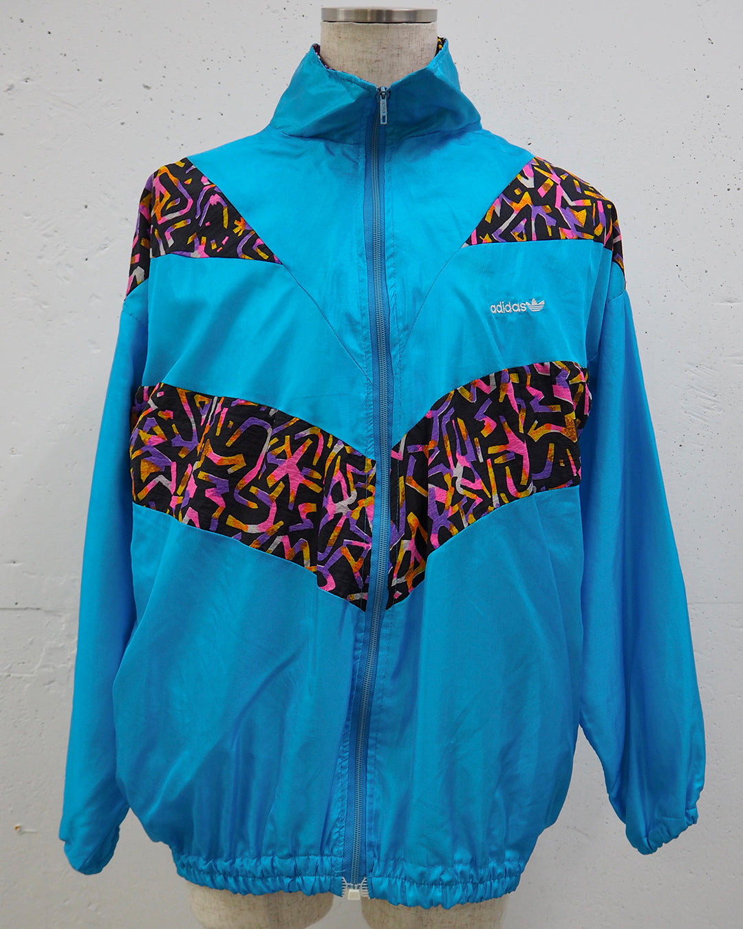 90s adidas EQUIPMENT ナイロンジャケット ウィンドブレーカー Vintage 1990s Adidas Equipment Windbreaker Jacket Big Logo