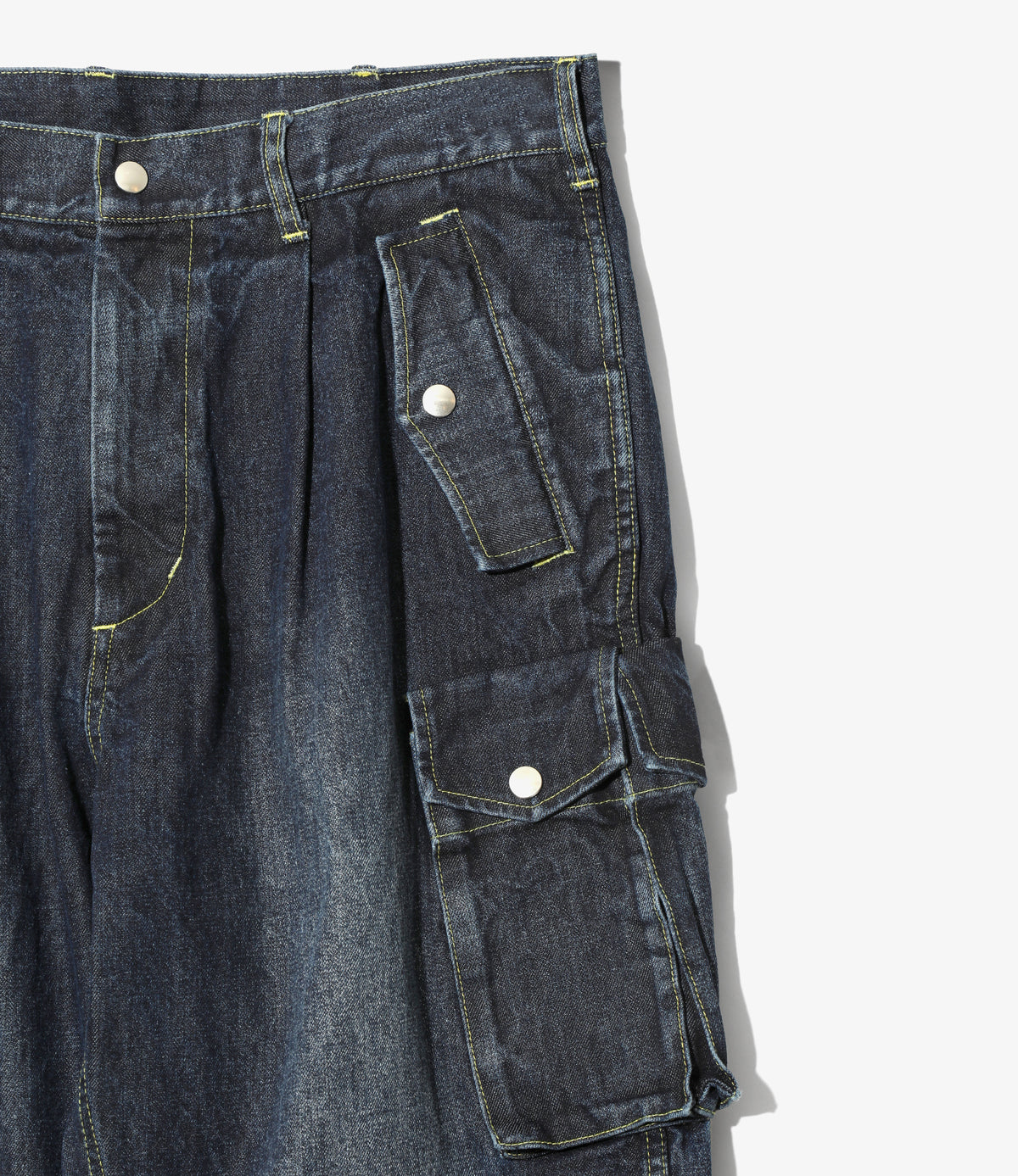SHIDEN FW2026 MILITARY PANT - 13oz DENIM