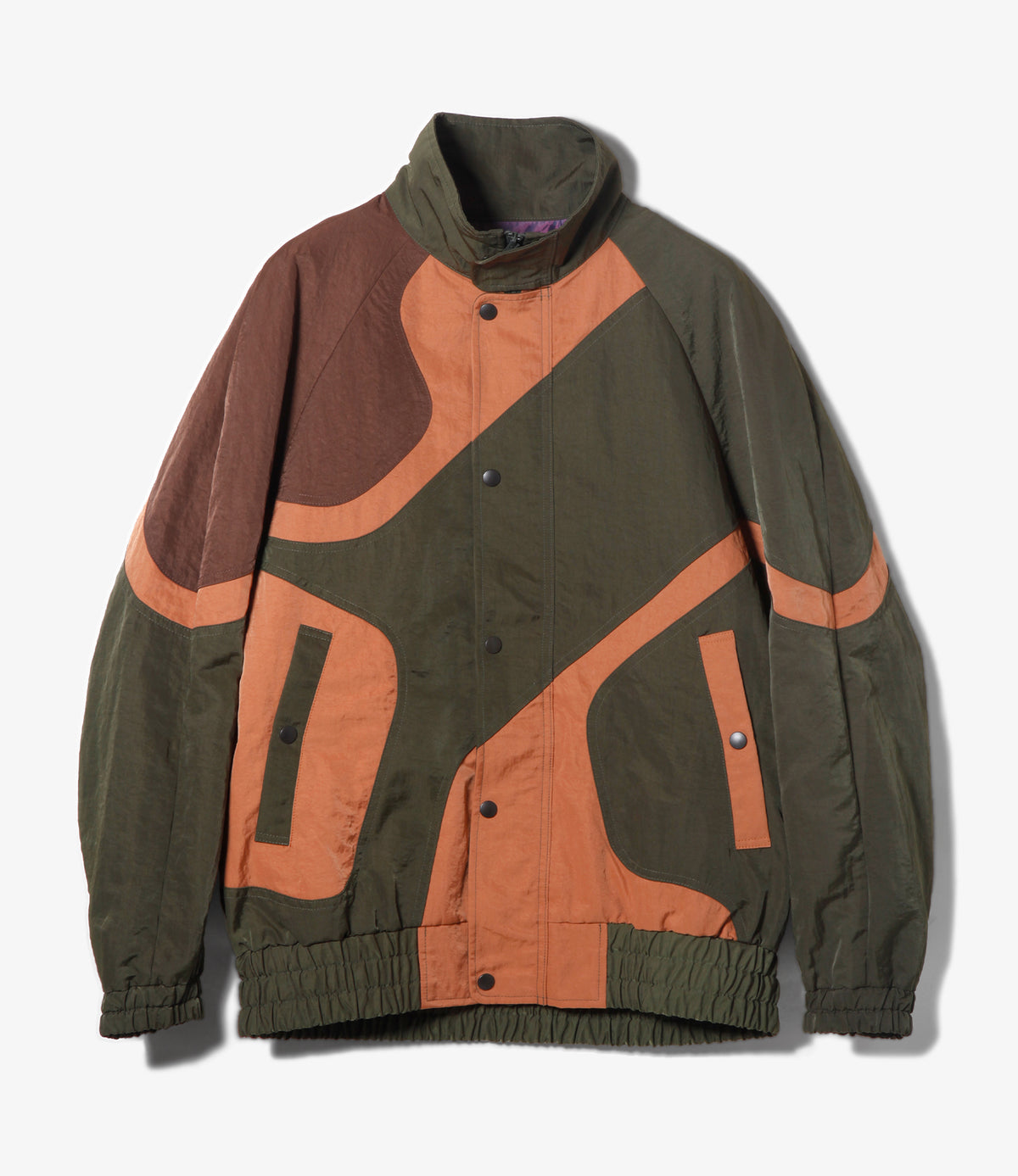 SHIDEN FW2026 MULTI COLOR JACKET - NYLON SATIN
