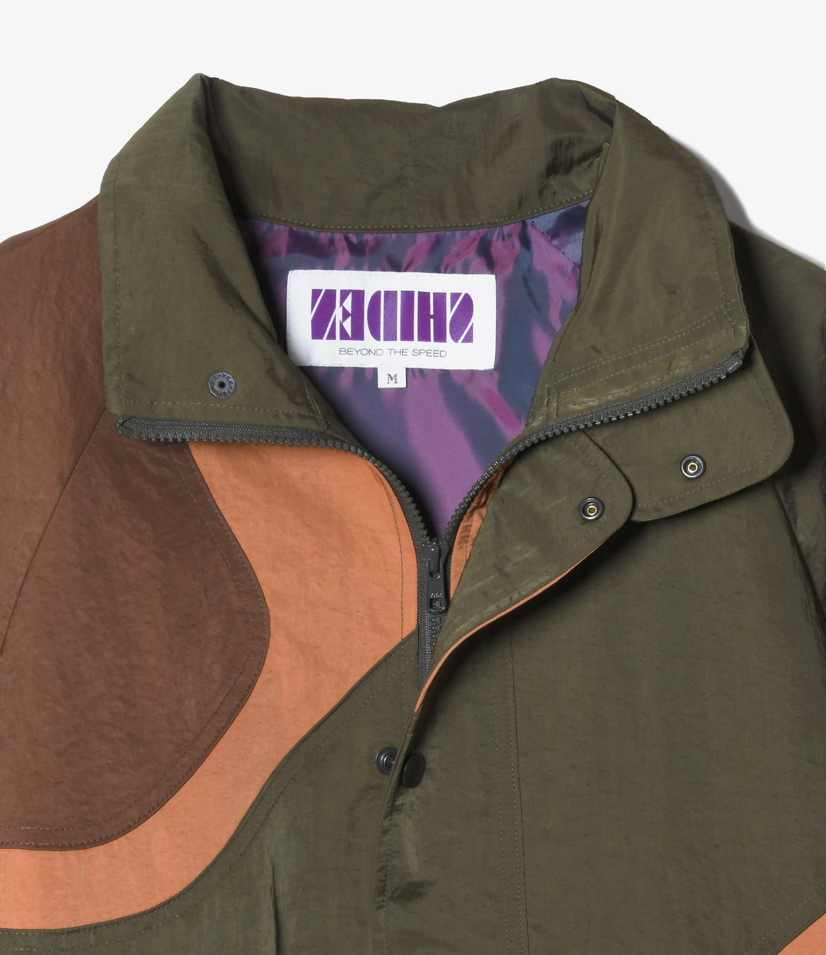 SHIDEN FW2026 MULTI COLOR JACKET - NYLON SATIN