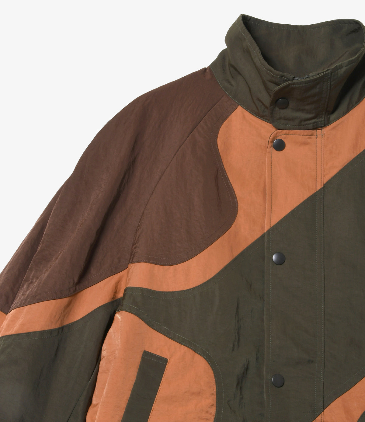 SHIDEN FW2026 MULTI COLOR JACKET - NYLON SATIN