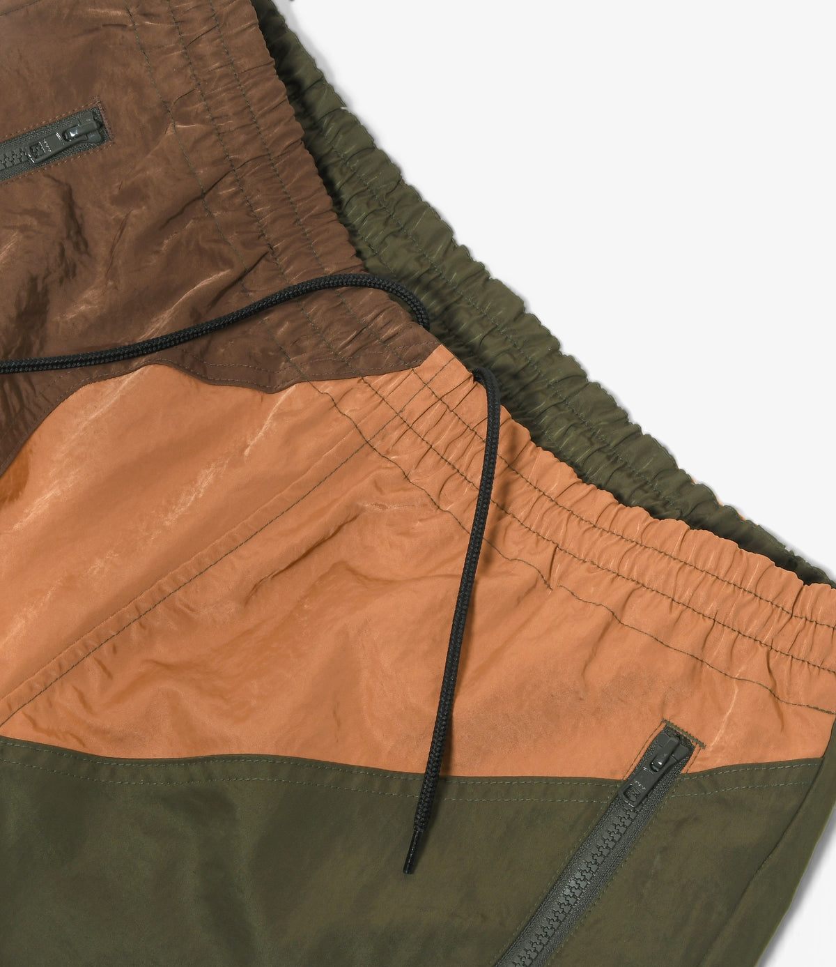 SHIDEN FW2026 MULTI COLOR STRING EASY PANT - NYLON SATIN