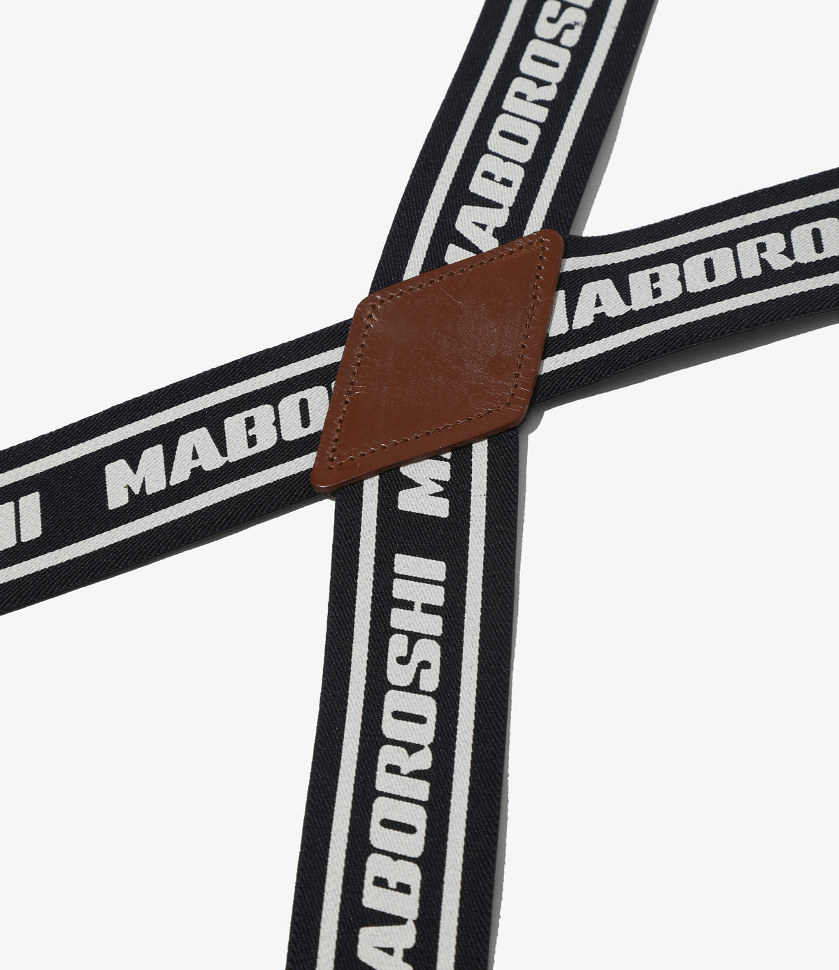 SHIDEN FW2026 SUSPENDERS - BRIDLE LEATHER
