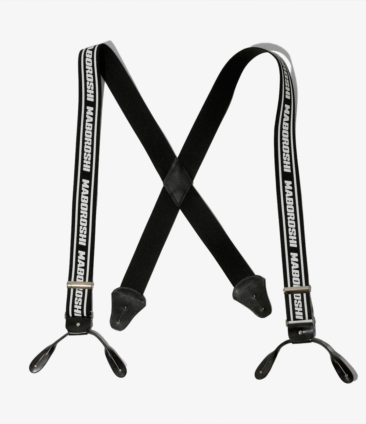 SHIDEN FW2026 SUSPENDERS - BRIDLE LEATHER