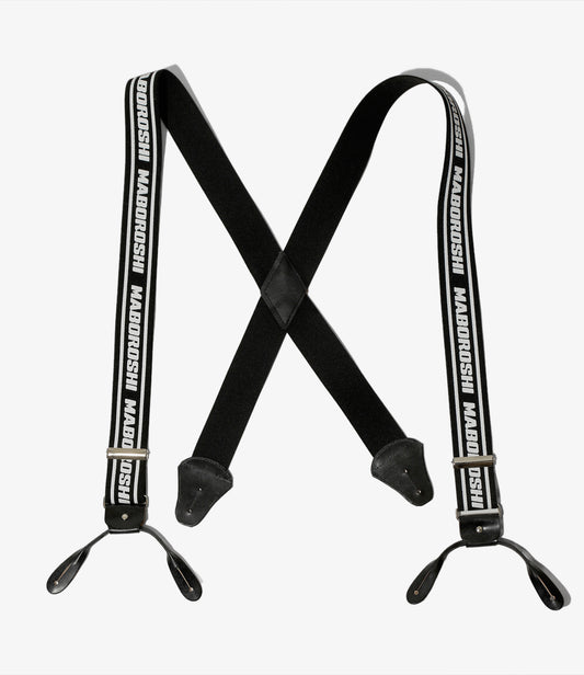 SHIDEN FW2026 SUSPENDERS - BRIDLE LEATHER