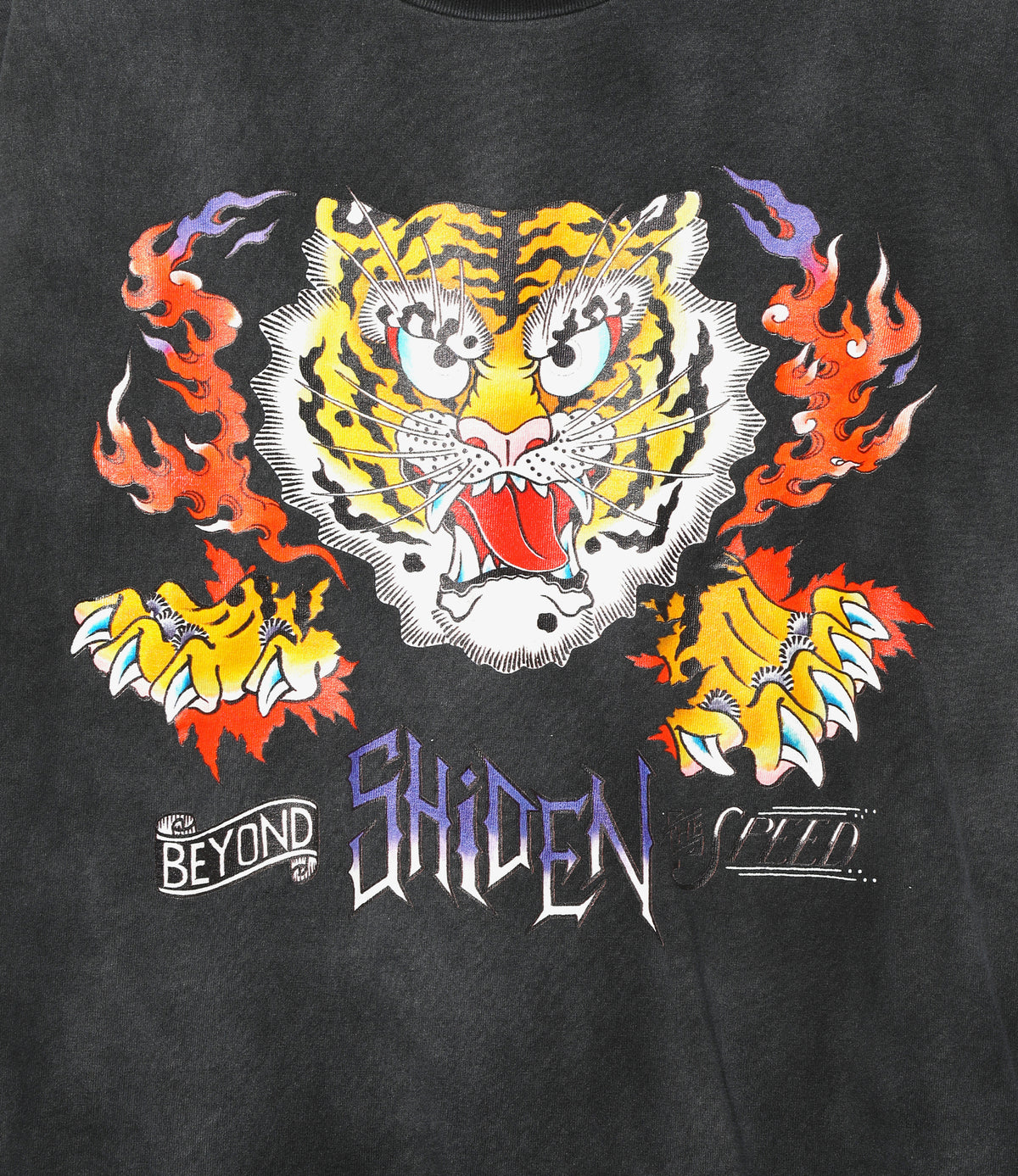 SHIDEN FW2026 L/S TEE - TIGER FADED