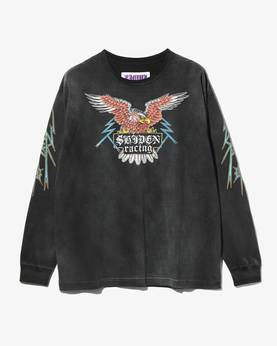 SHIDEN FW2026 L/S TEE - EAGLE FADED