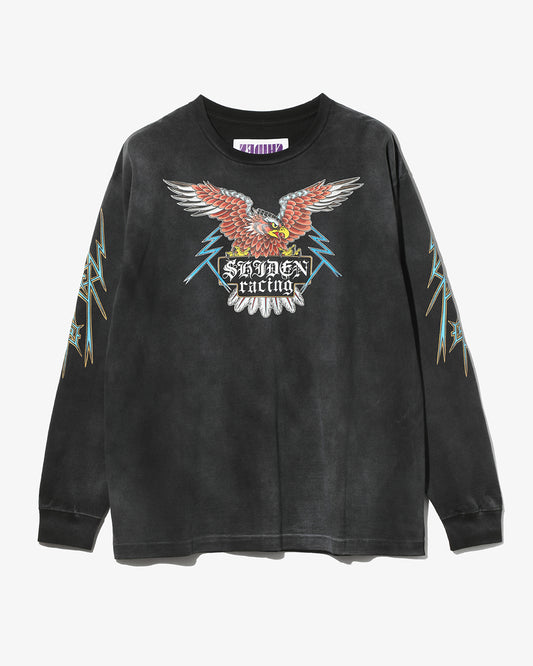 SHIDEN FW2026 L/S TEE - EAGLE FADED