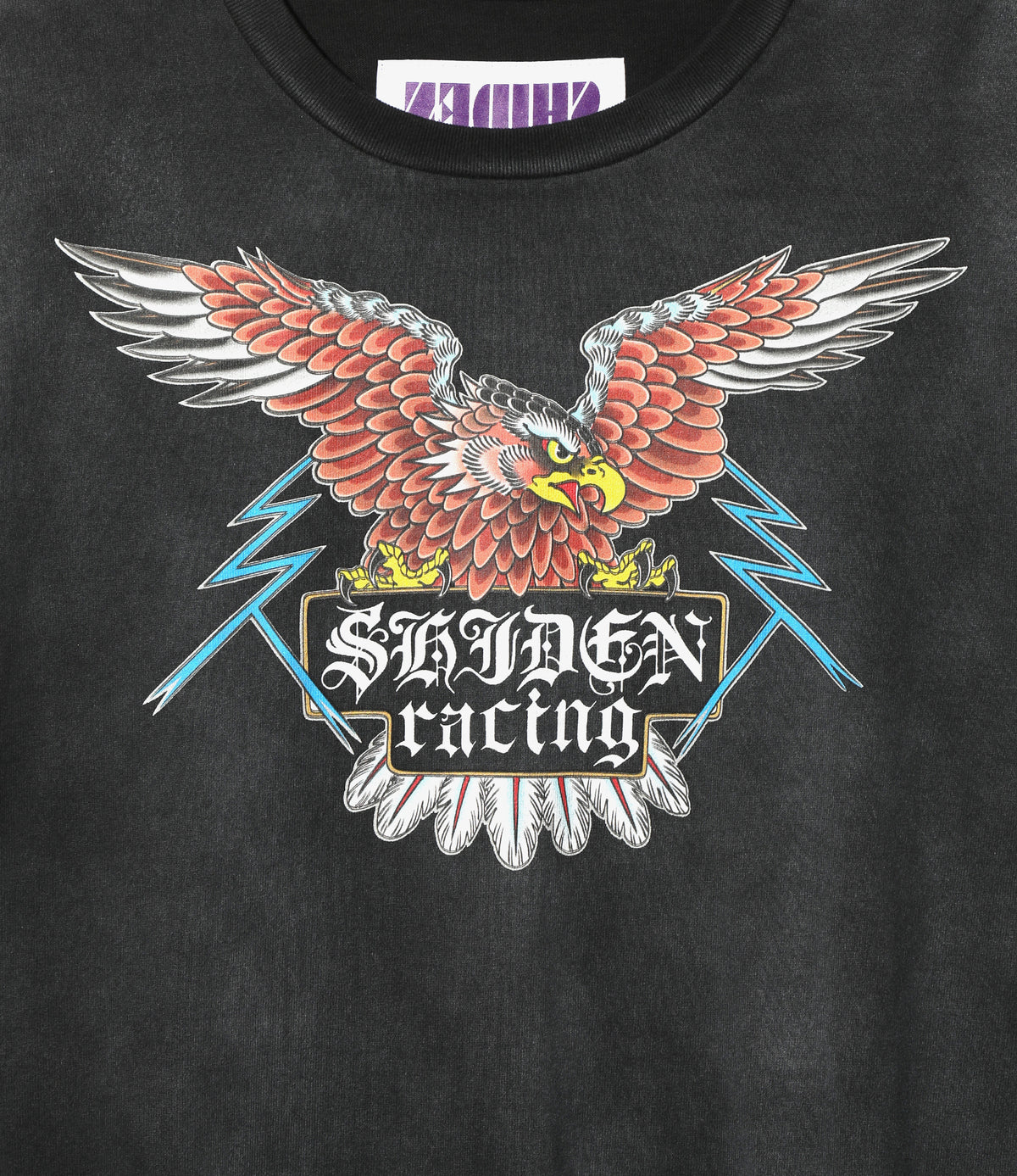 SHIDEN FW2026 L/S TEE - EAGLE FADED