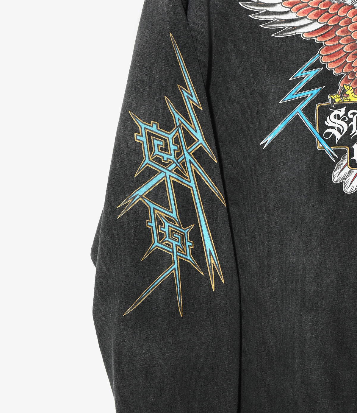 SHIDEN FW2026 L/S TEE - EAGLE FADED