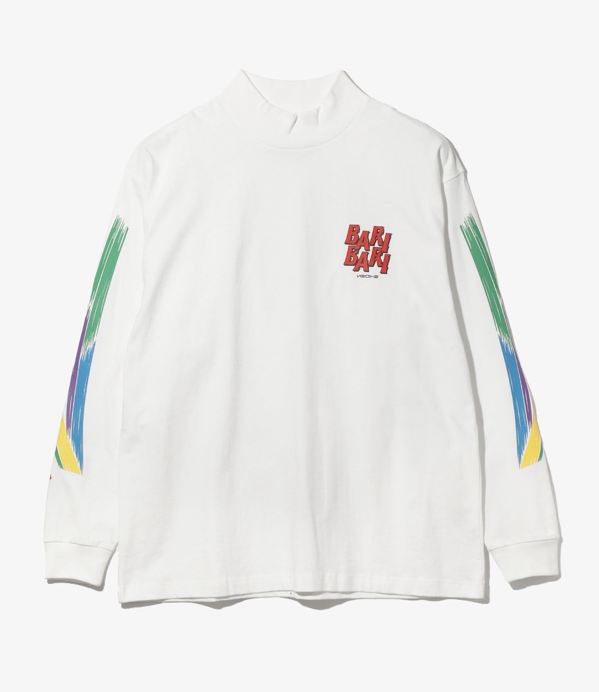 SHIDEN FW2026 L/S MOCK NECK TEE - BARI BARI