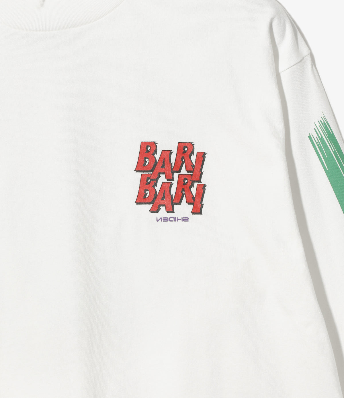 SHIDEN FW2026 L/S MOCK NECK TEE - BARI BARI