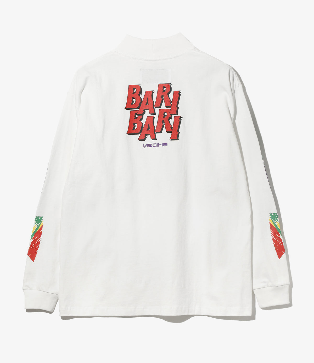 SHIDEN FW2026 L/S MOCK NECK TEE - BARI BARI