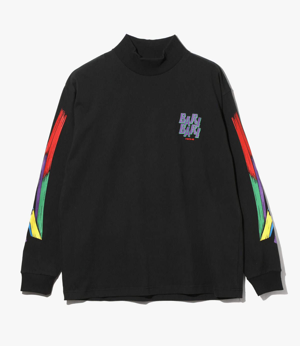 SHIDEN FW2026 L/S MOCK NECK TEE - BARI BARI