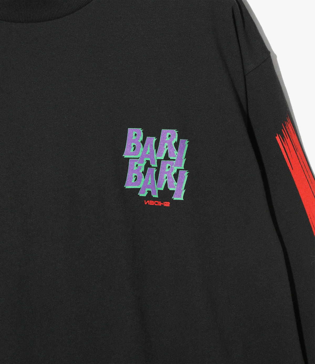 SHIDEN FW2026 L/S MOCK NECK TEE - BARI BARI