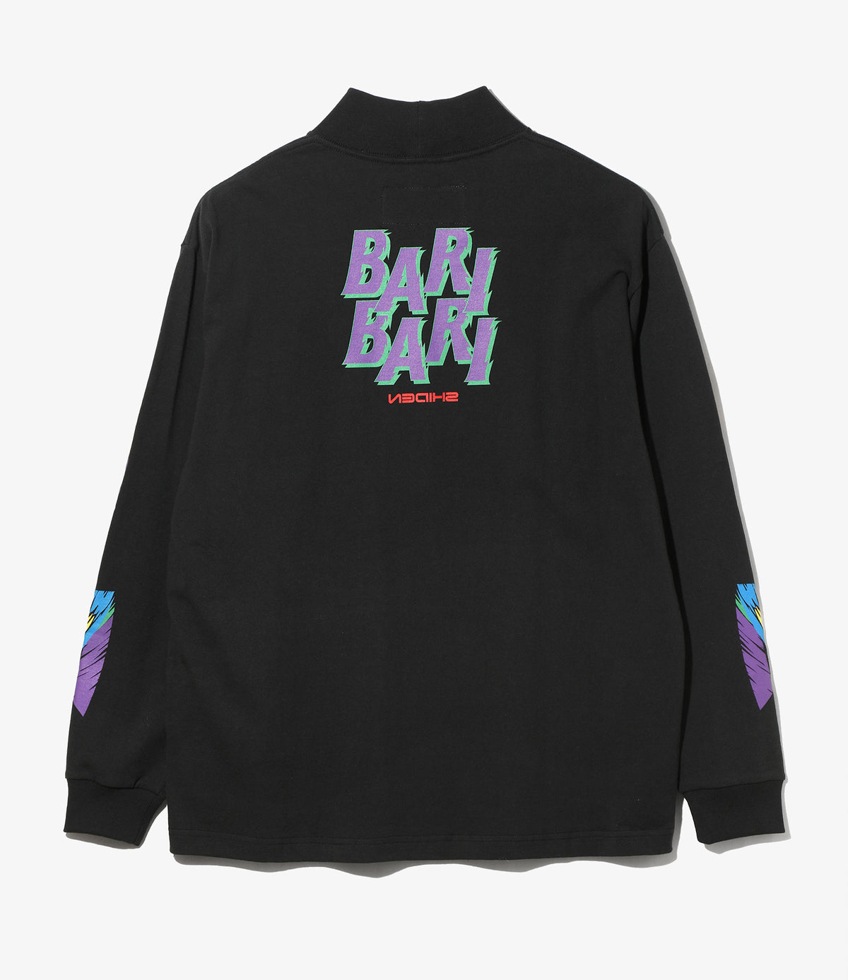 SHIDEN FW2026 L/S MOCK NECK TEE - BARI BARI