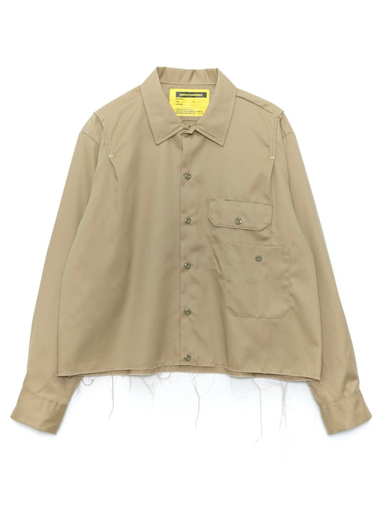 WHATEVERWORKS PLEATED SHIRT