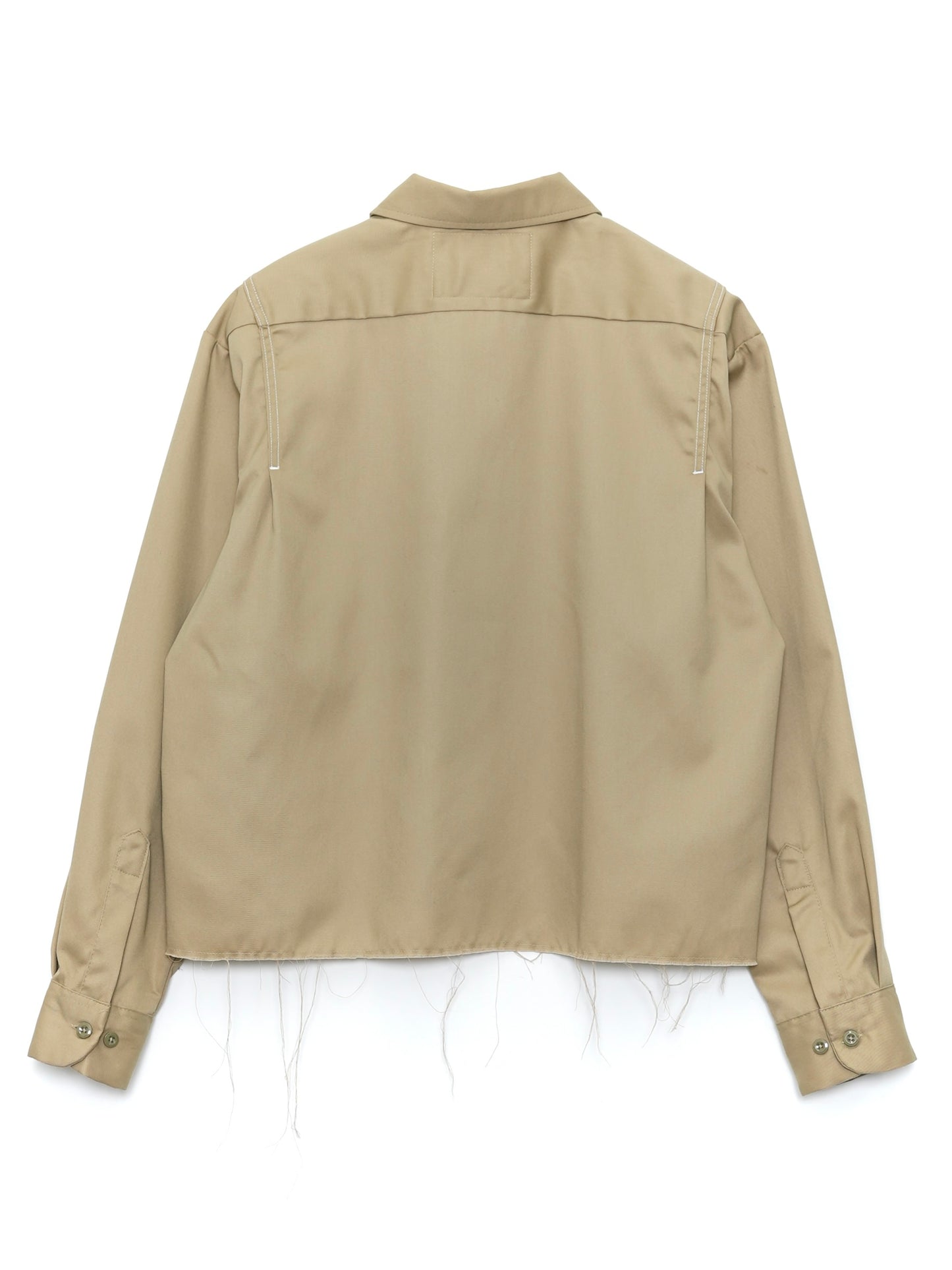 WHATEVERWORKS PLEATED SHIRT