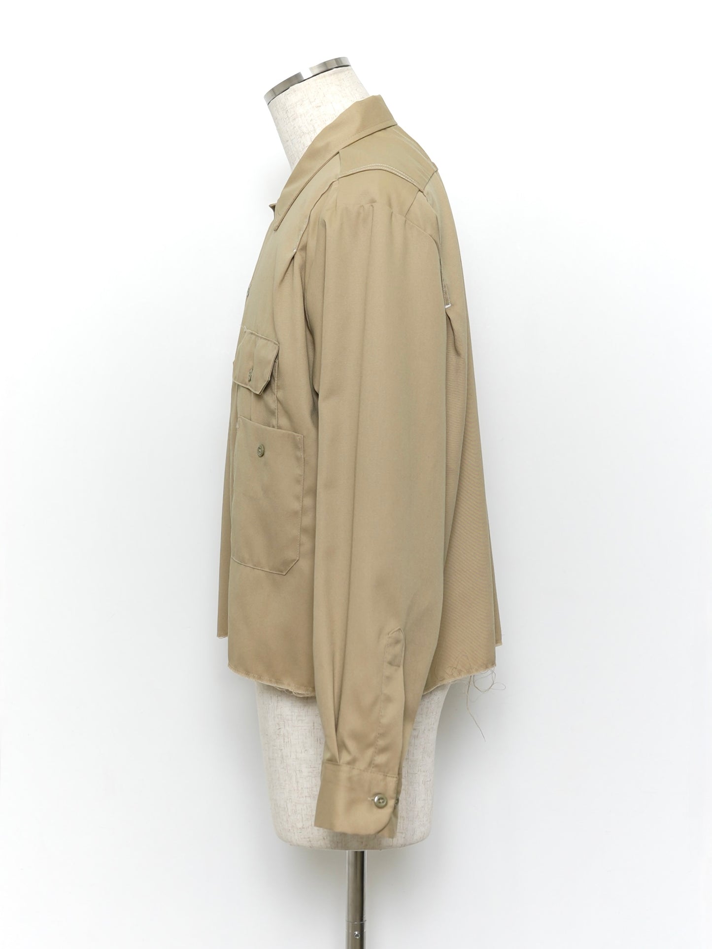 WHATEVERWORKS PLEATED SHIRT
