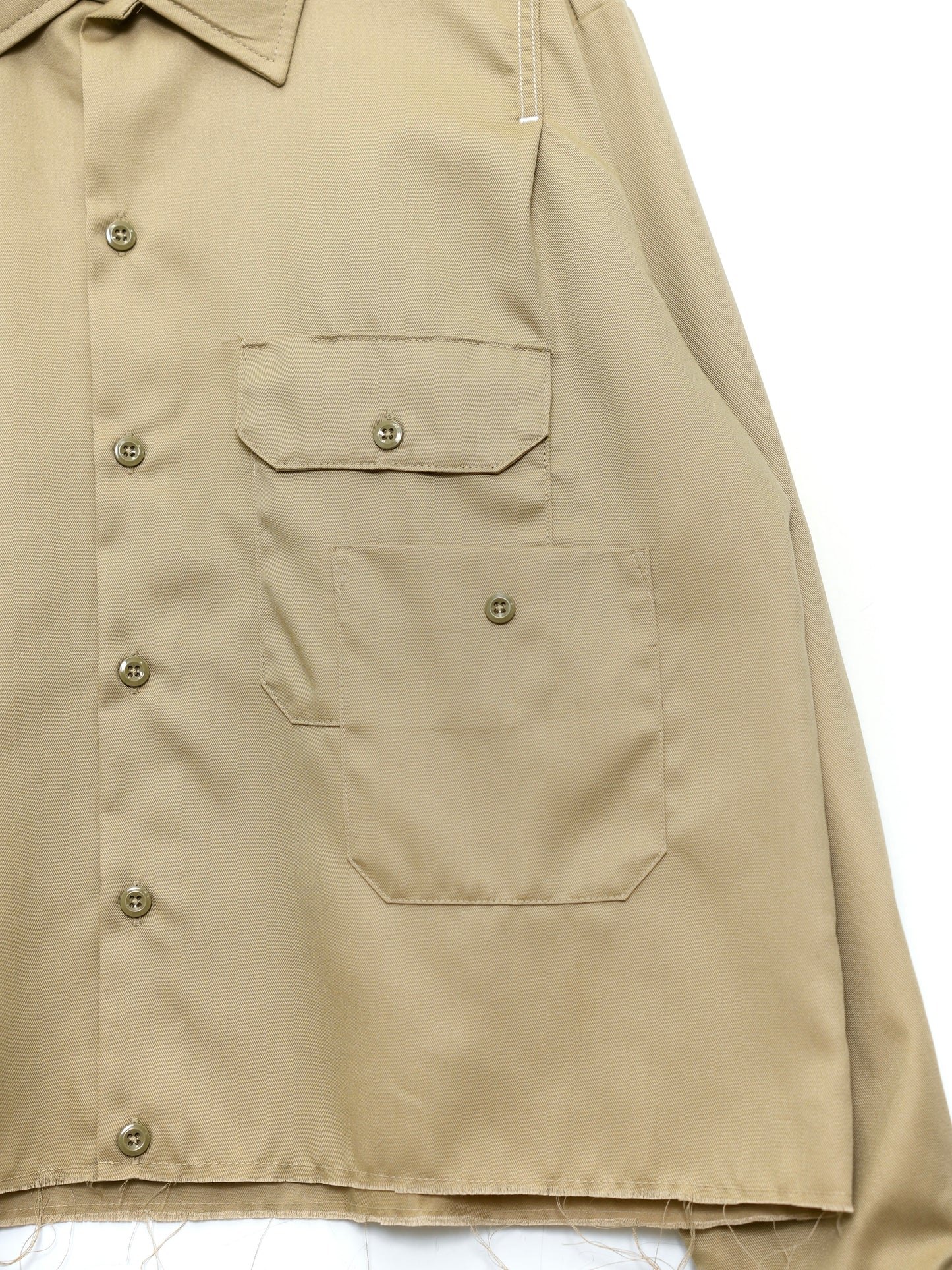 WHATEVERWORKS PLEATED SHIRT