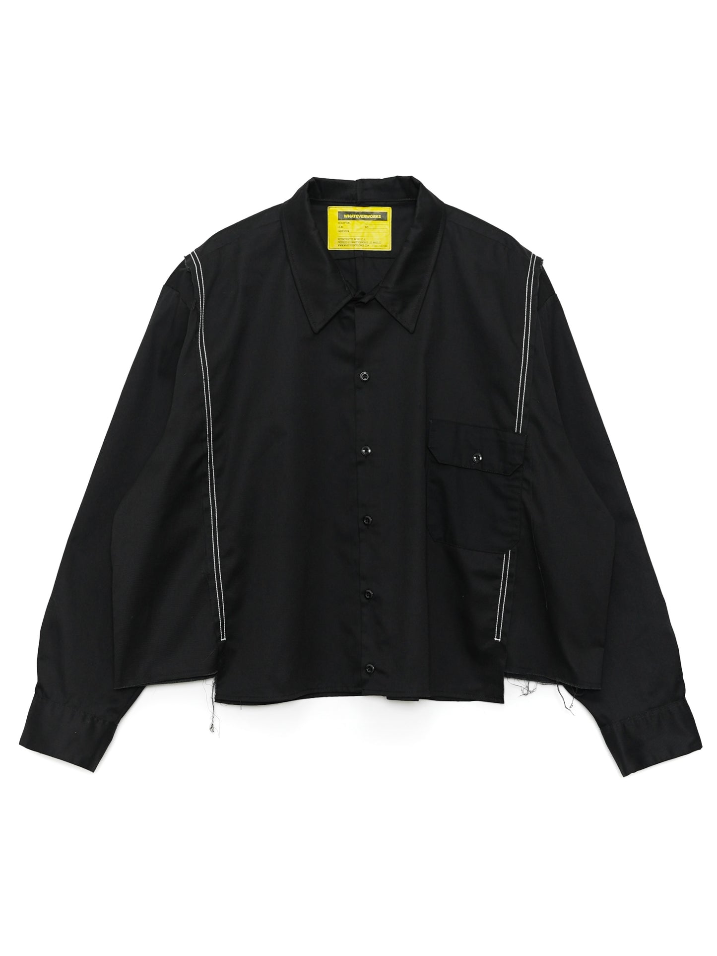 WHATEVERWORKS SPLIT SHIRT SHORT