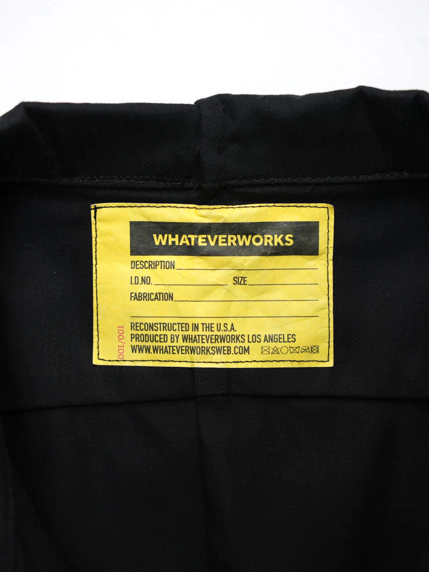 WHATEVERWORKS SPLIT SHIRT SHORT
