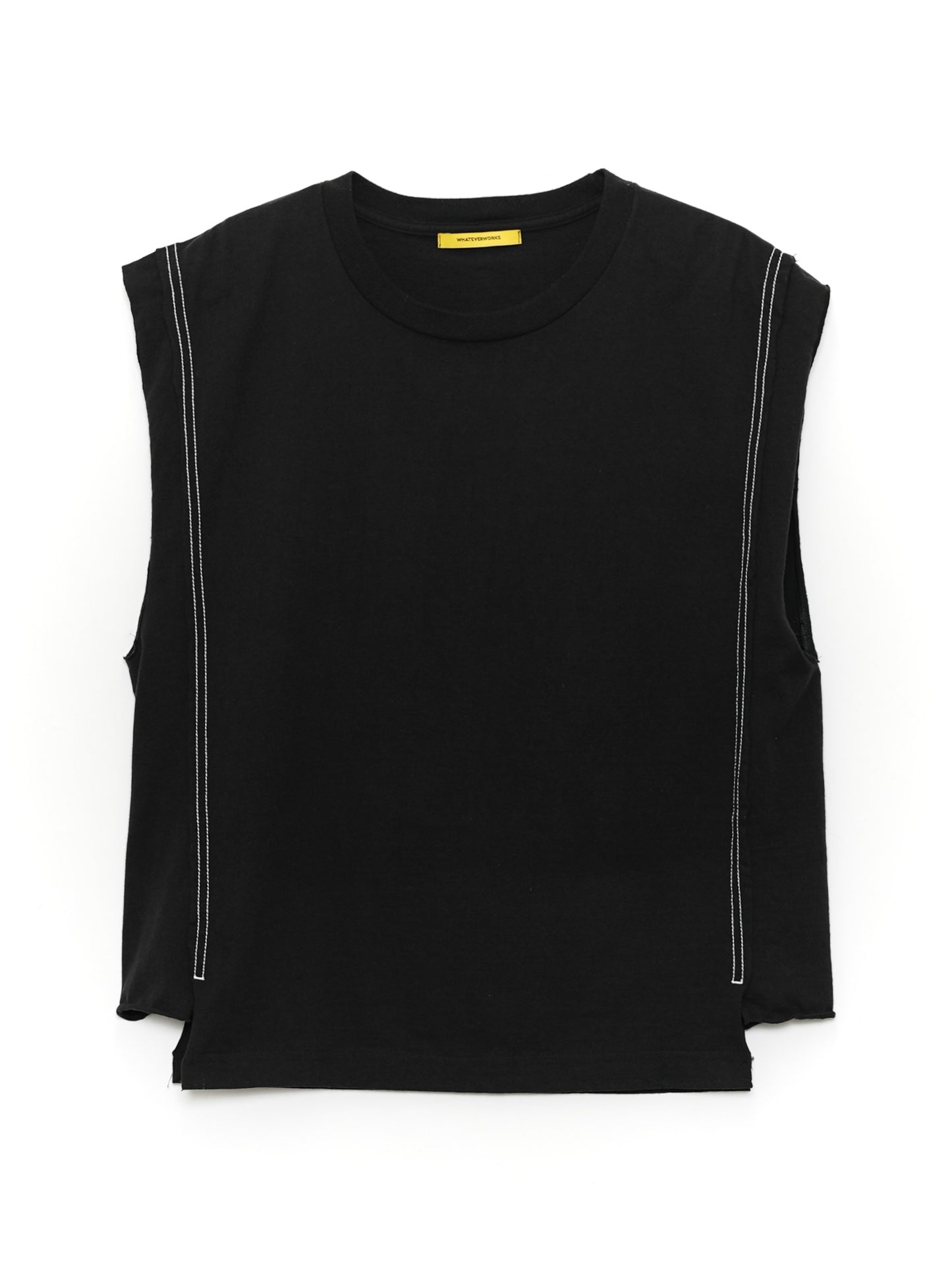 WHATEVERWORKS SPLIT SLEEVELESS TEE