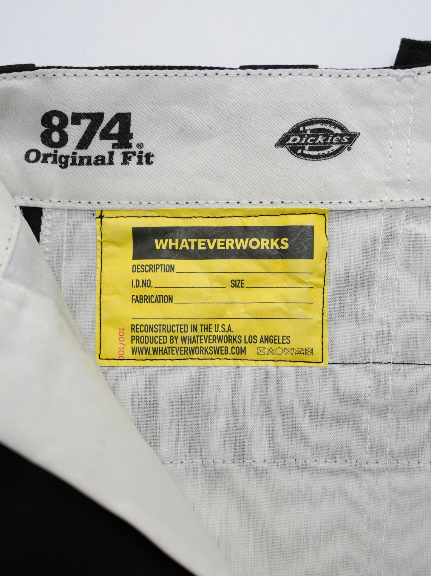 WHATEVERWORKS RECONSTRUCTED MICRO SHORTS