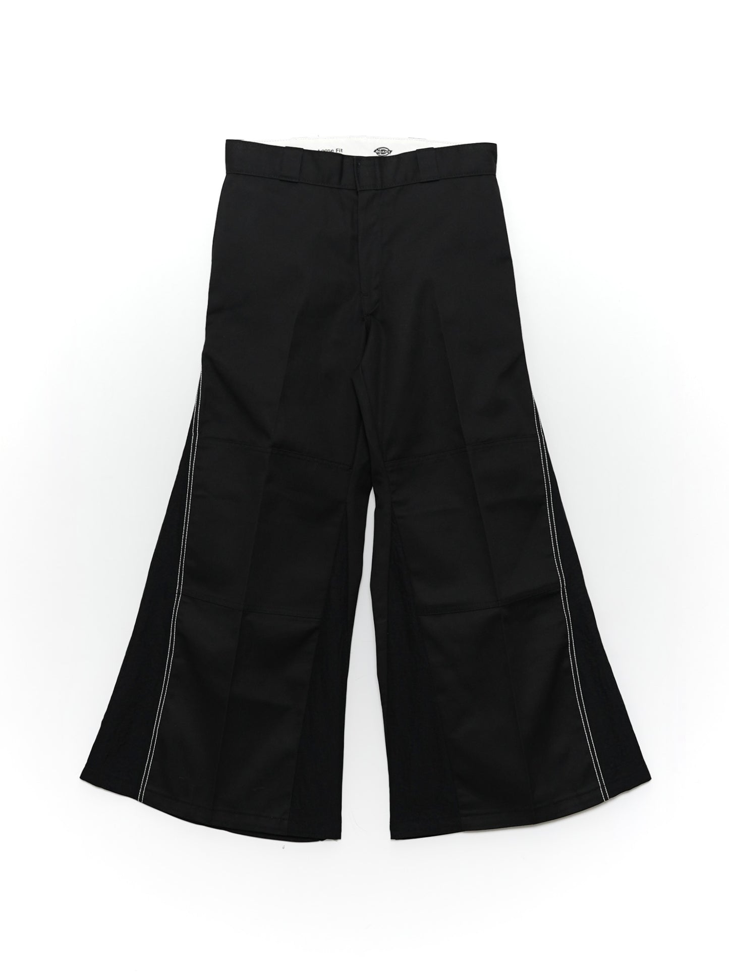 WHATEVERWORKS RECONSTRUCTED FLAIRED DOUBLE KNEE WORK PANTS