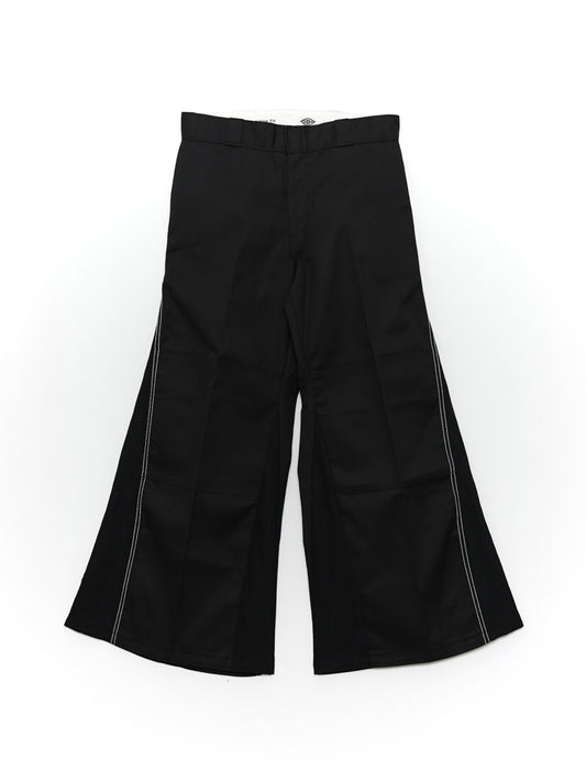 WHATEVERWORKS RECONSTRUCTED FLAIRED DOUBLE KNEE WORK PANTS