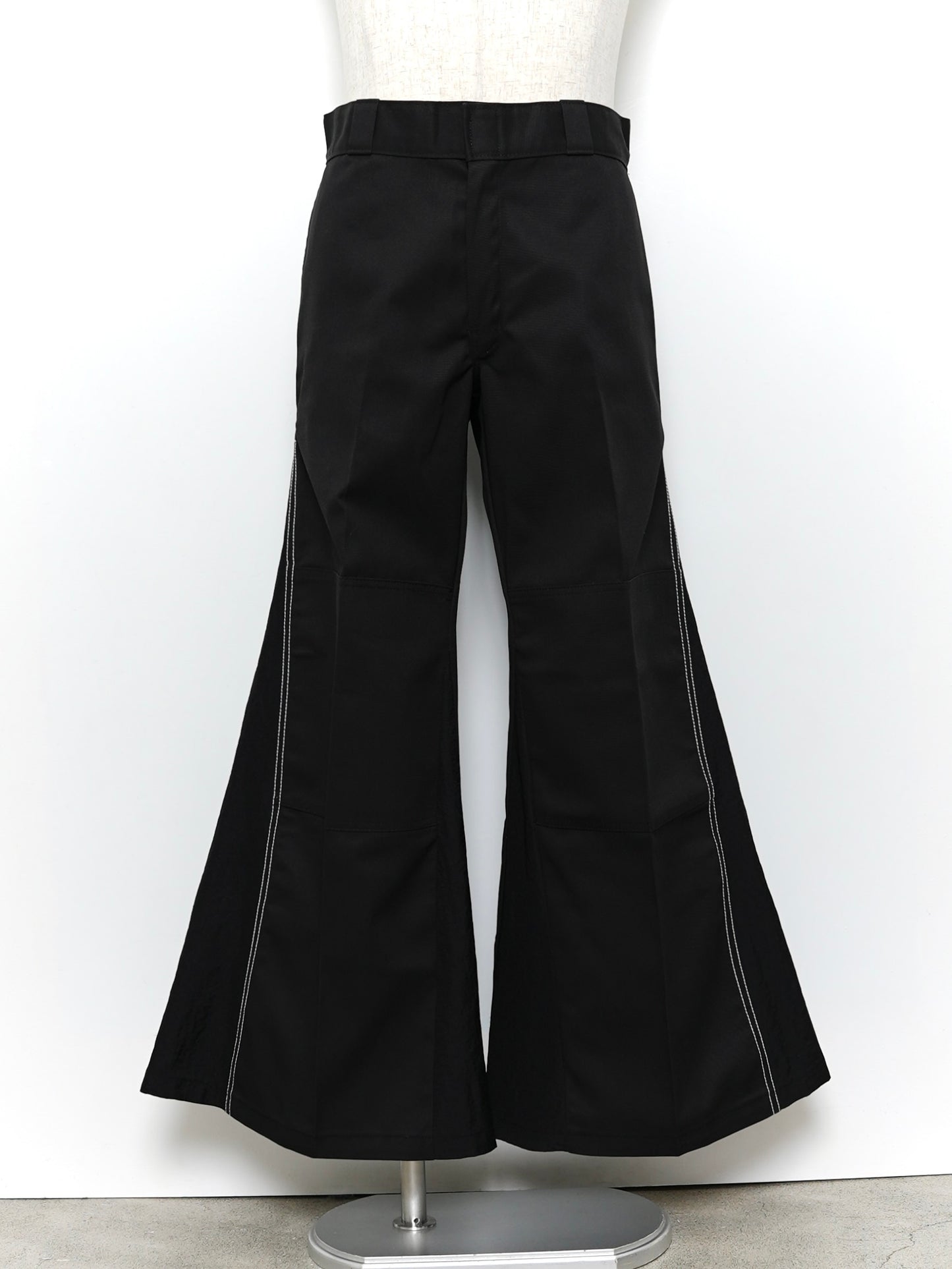 WHATEVERWORKS RECONSTRUCTED FLAIRED DOUBLE KNEE WORK PANTS