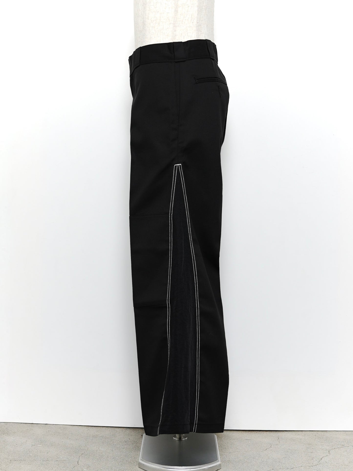 WHATEVERWORKS RECONSTRUCTED FLAIRED DOUBLE KNEE WORK PANTS