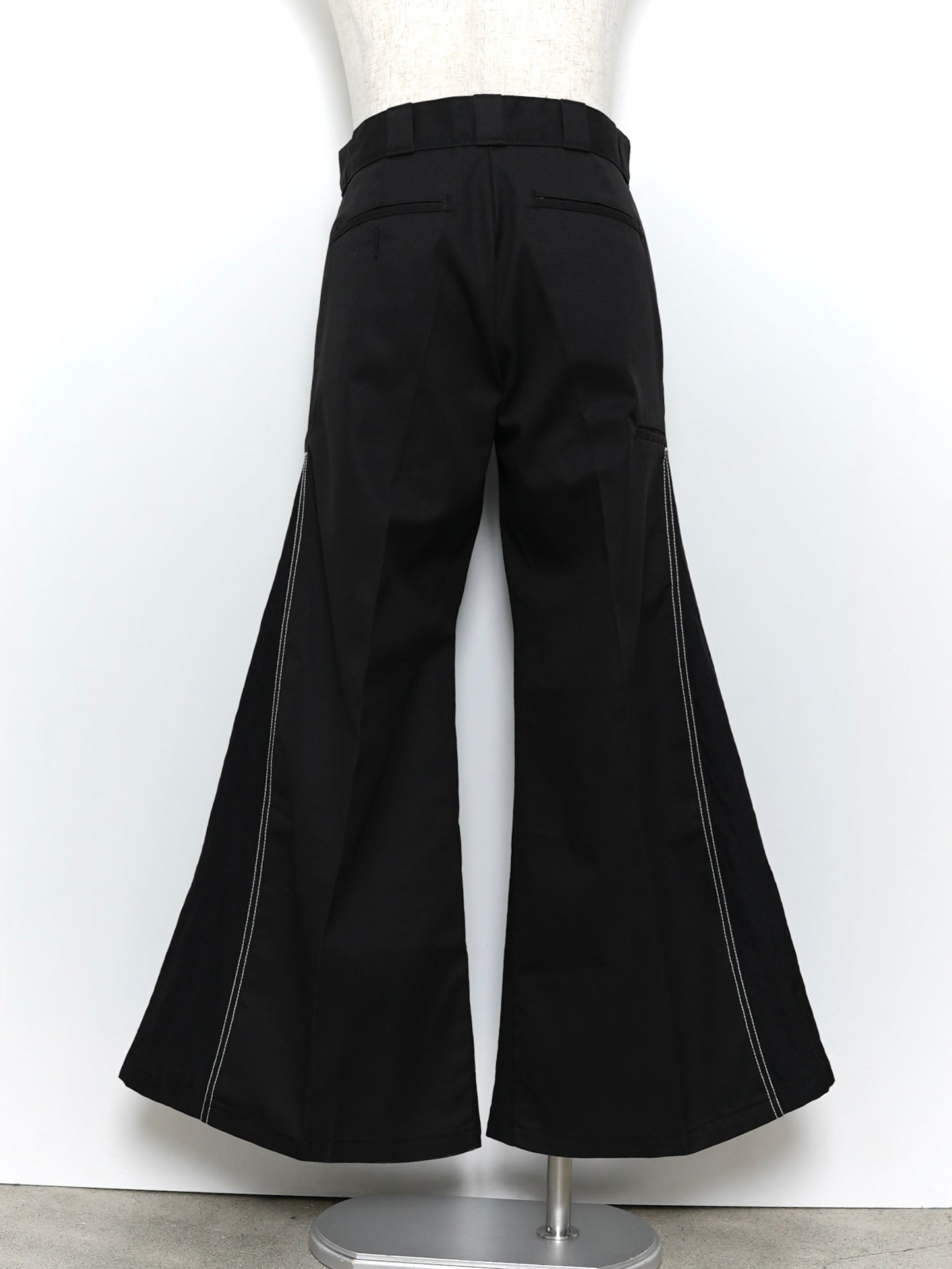 WHATEVERWORKS RECONSTRUCTED FLAIRED DOUBLE KNEE WORK PANTS