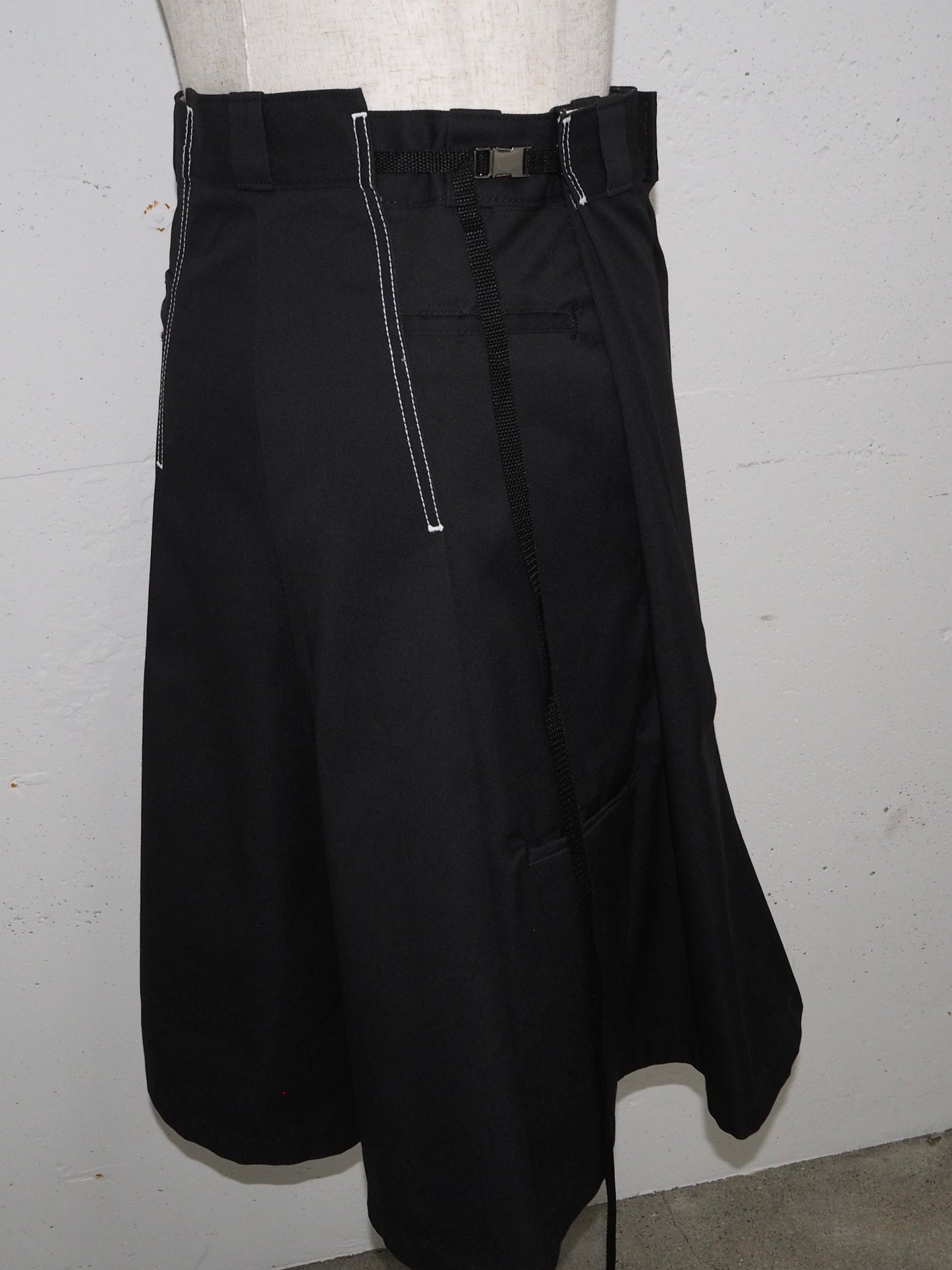WHATEVERWORKS RECONSTRUCTED WORK SKIRT