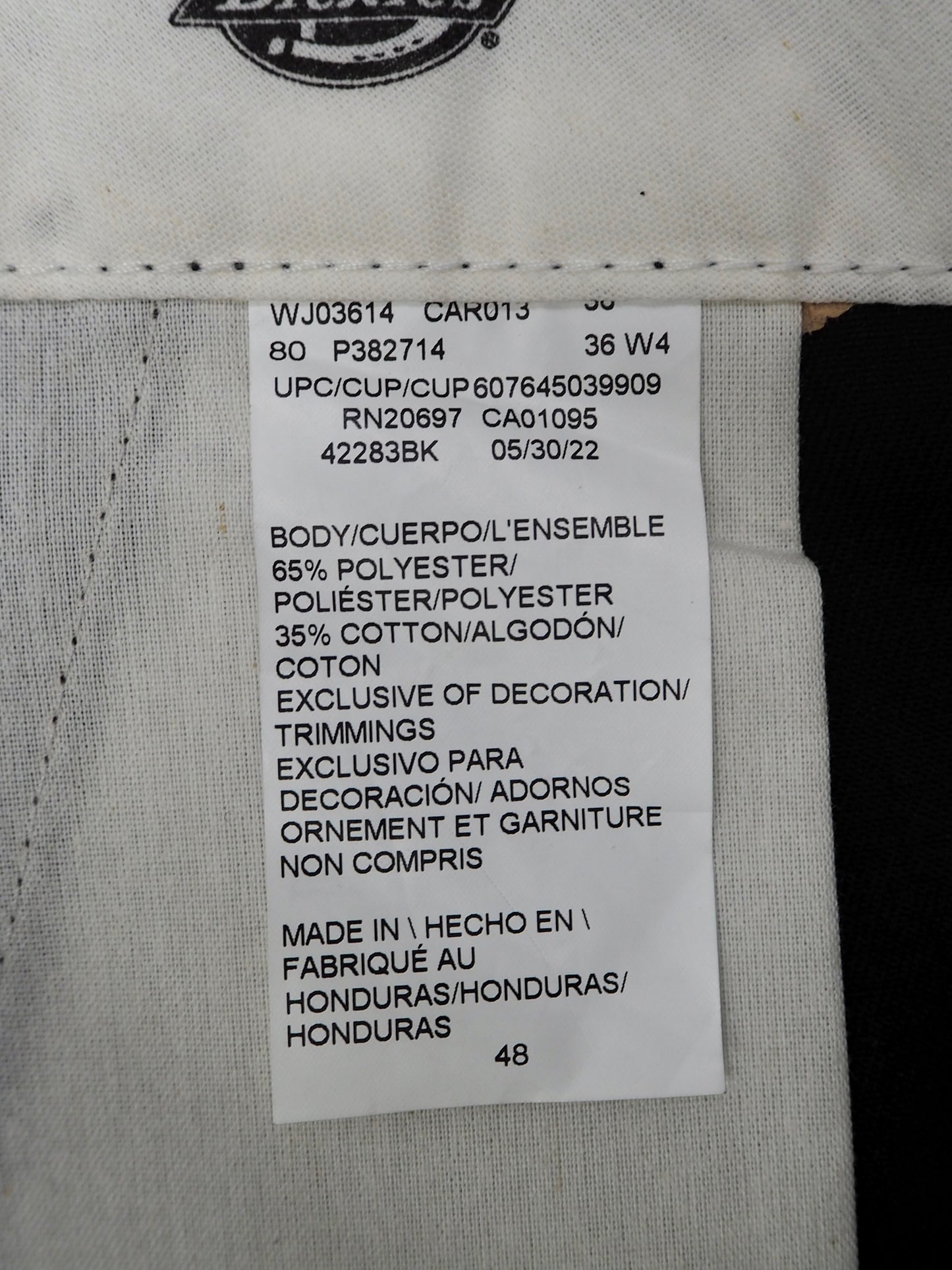 WHATEVERWORKS RECONSTRUCTED WORK SKIRT