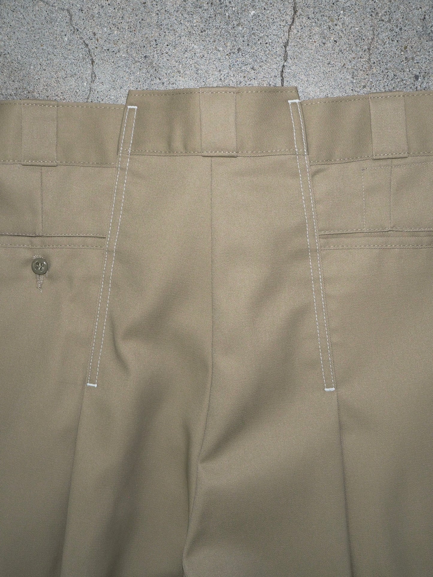 WHATEVERWORKS RECONSTRUCTED BAGGY WORK SHORTS