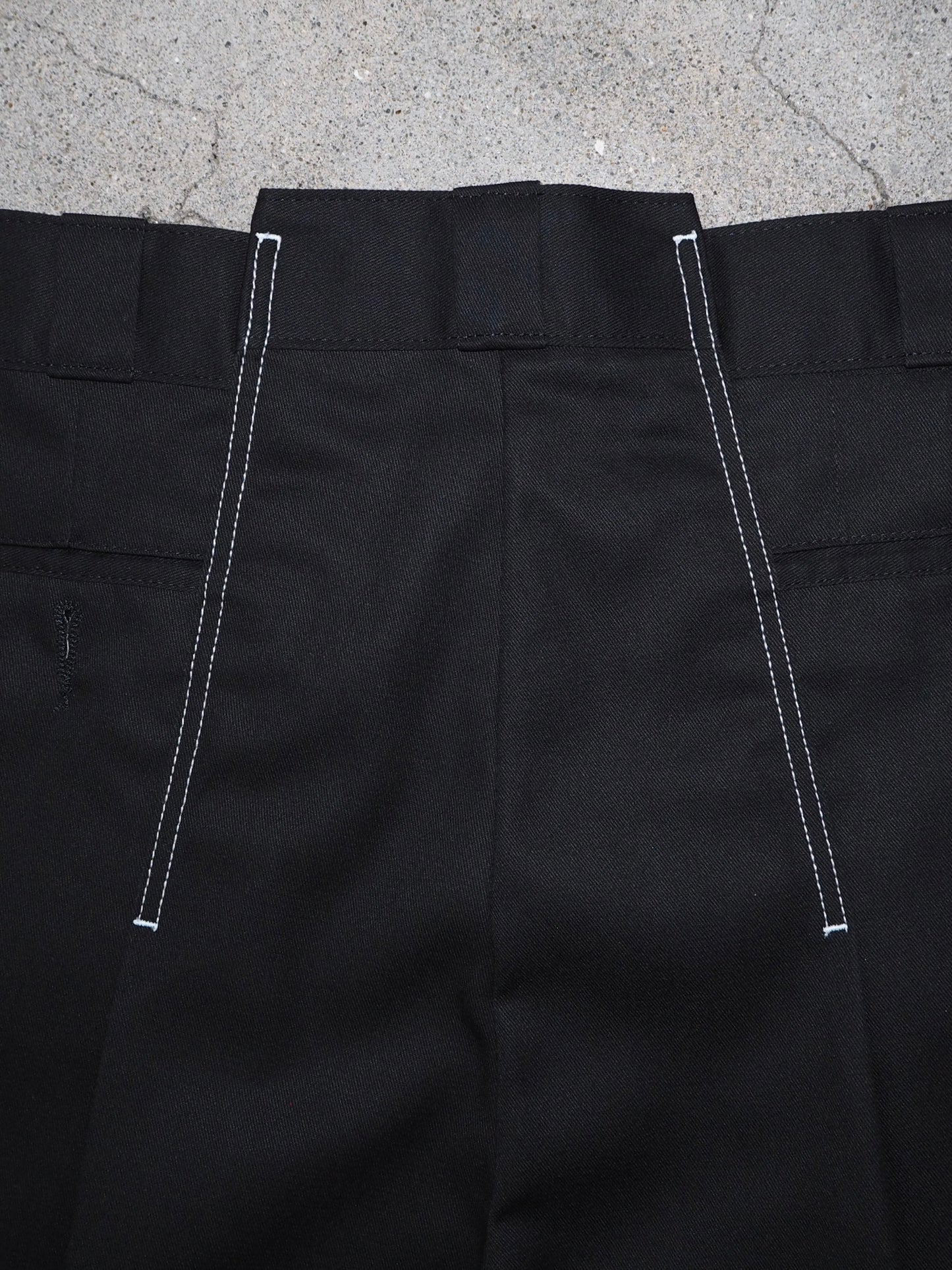 WHATEVERWORKS RECONSTRUCTED BAGGY WORK SHORTS