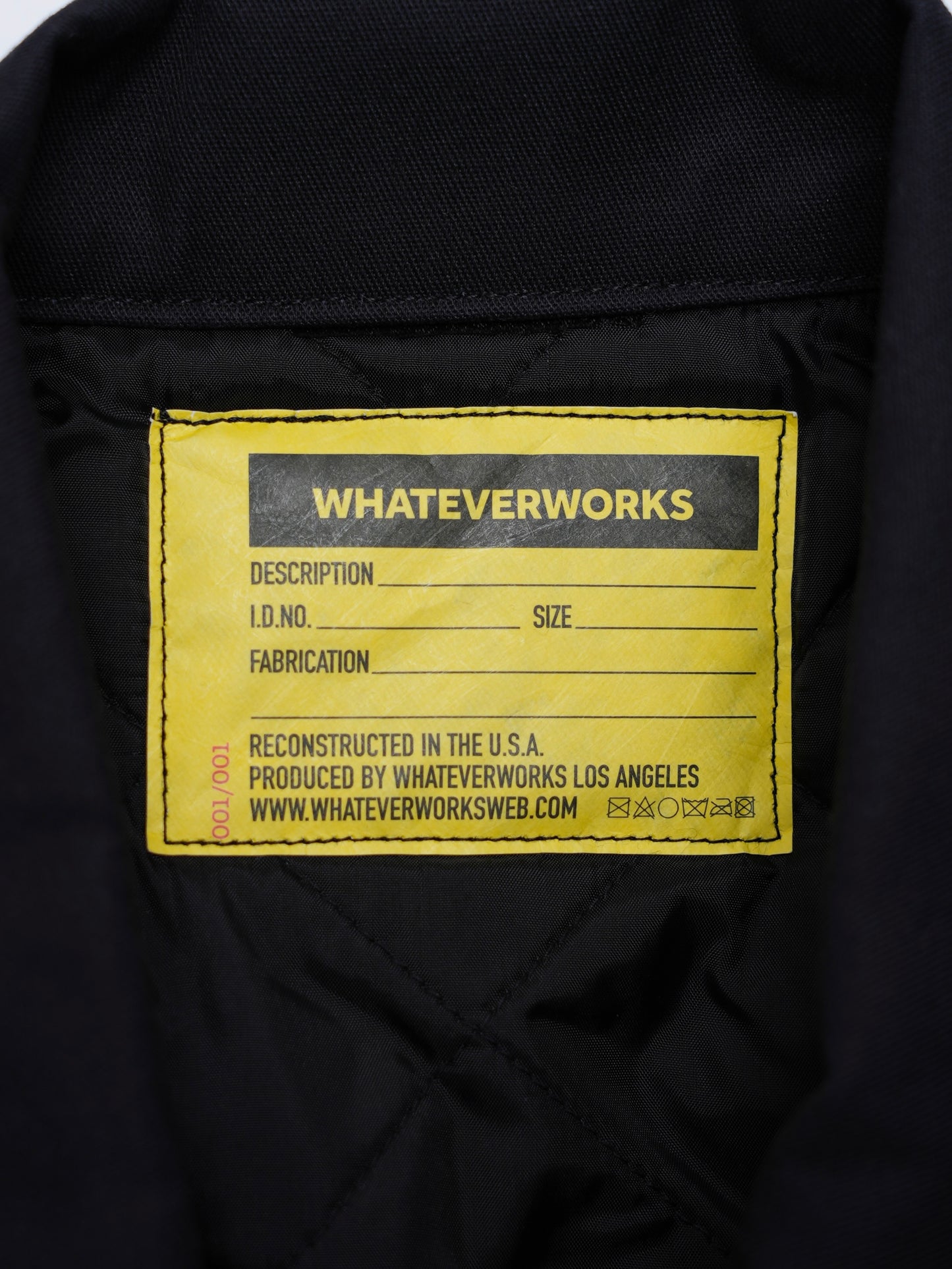 WHATEVERWORKS RECONSTRUCTED WORK JACKET