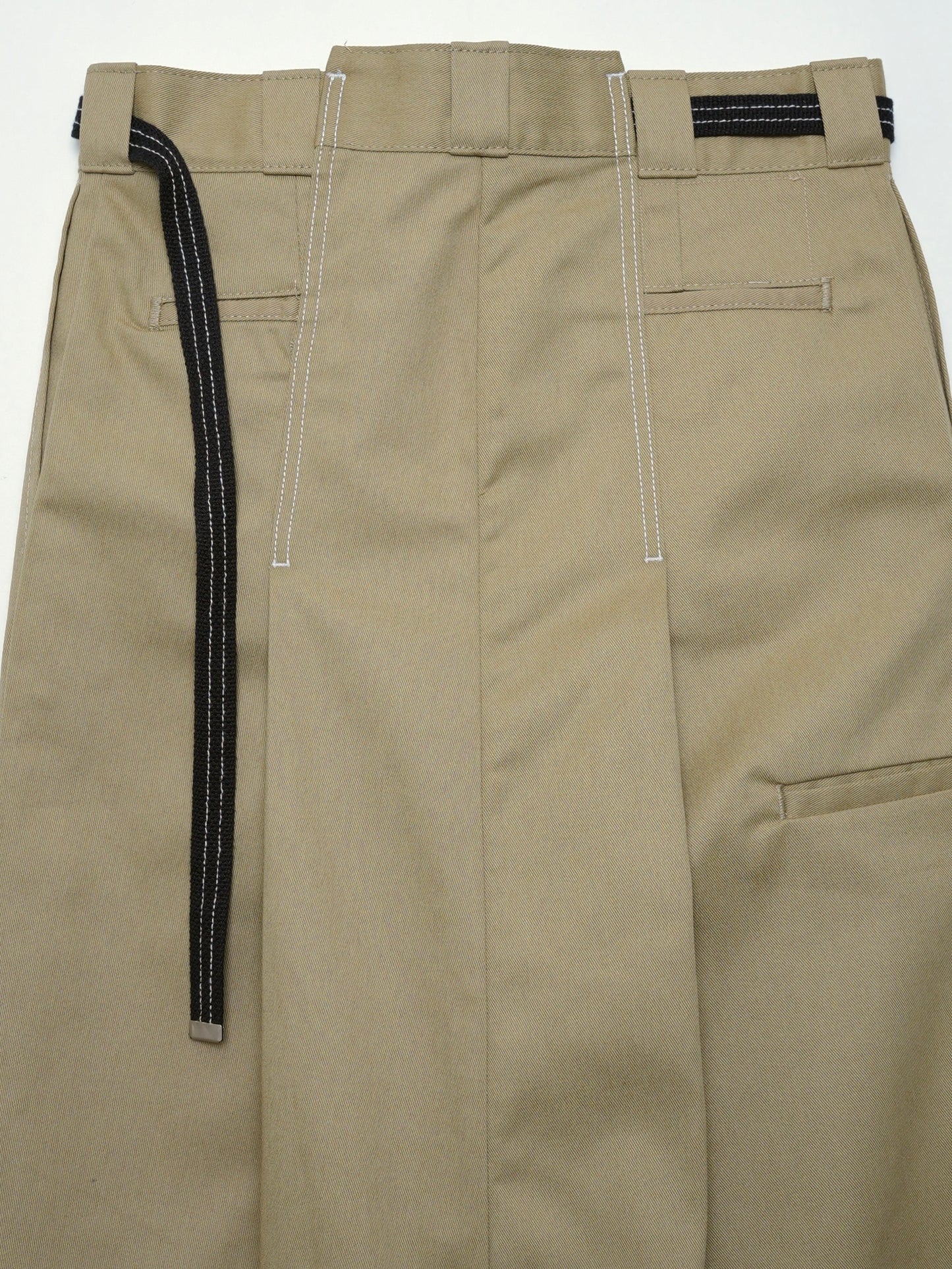 WHATEVERWORKS RECONSTRUCTED WORK SKIRT LONG