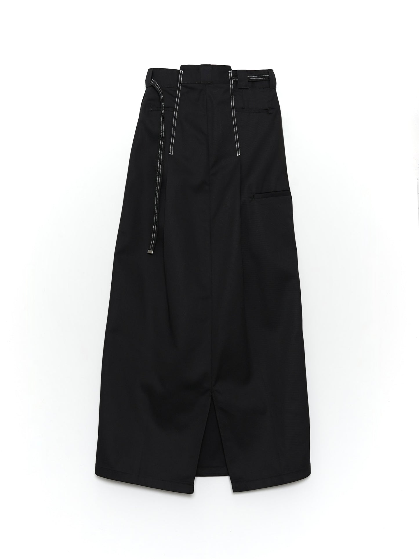 WHATEVERWORKS RECONSTRUCTED WORK SKIRT LONG