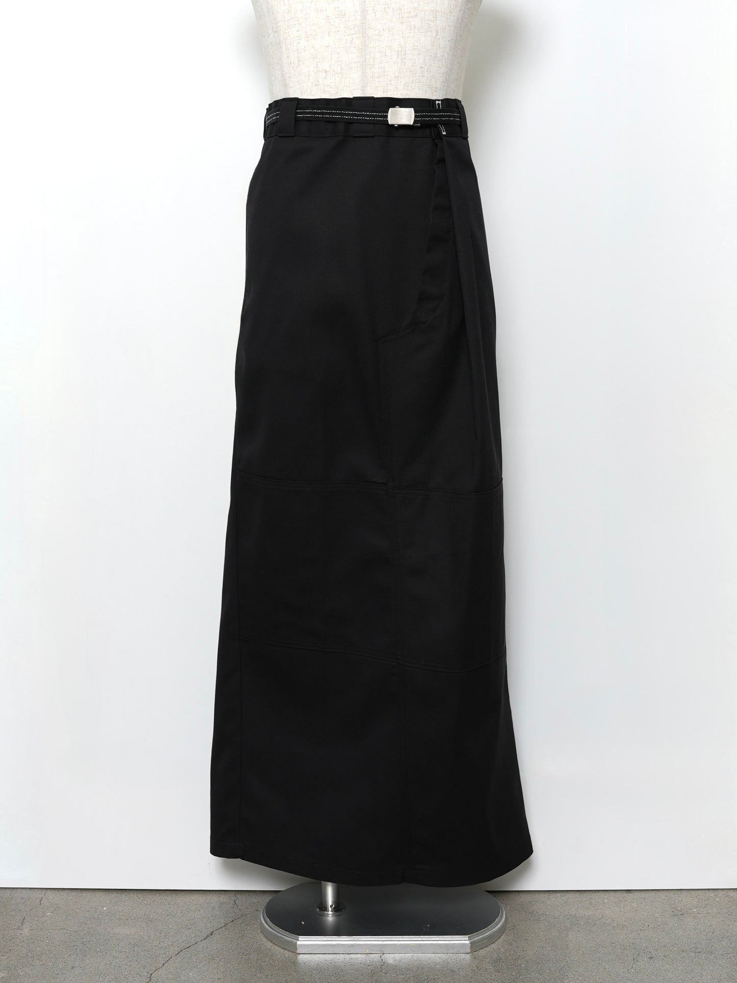 WHATEVERWORKS RECONSTRUCTED WORK SKIRT LONG