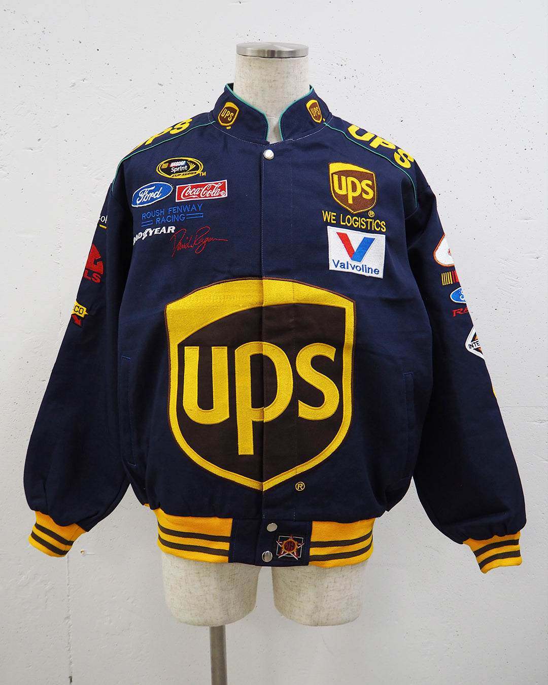 USED MACHINE COLLECTION JEFF HAMILTON NASCA "ups" JACKET